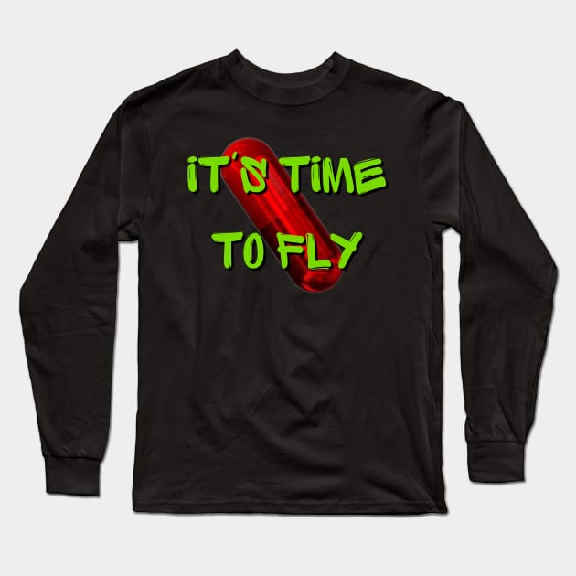 it's time to fly Long Sleeve T-Shirt by Showcase arts